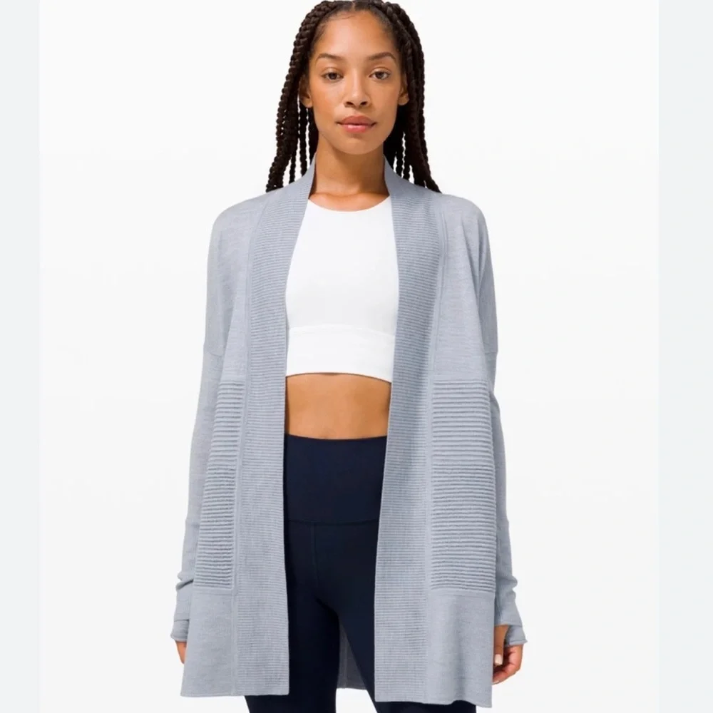 Lululemon Lotus Wrap in Heathered Starlight - Picture 1 of 8